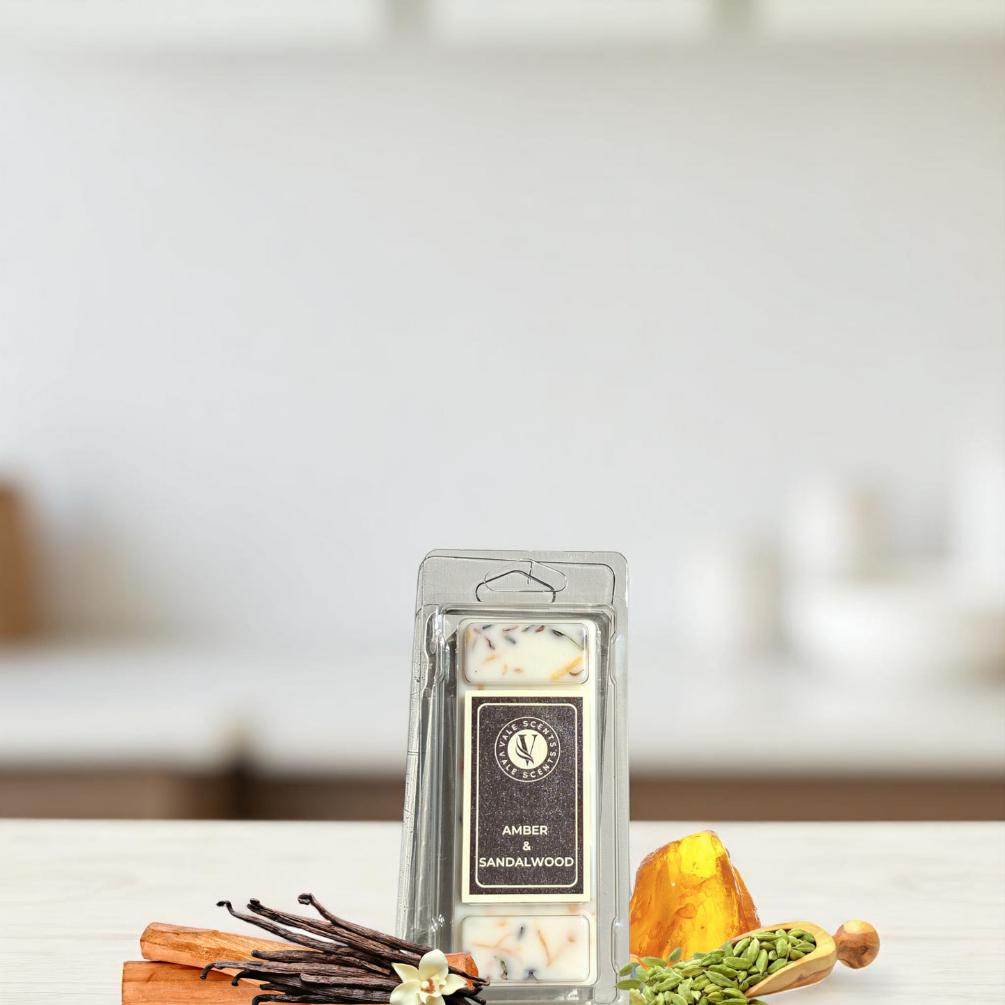Amber and Sandalwood Wax Melt